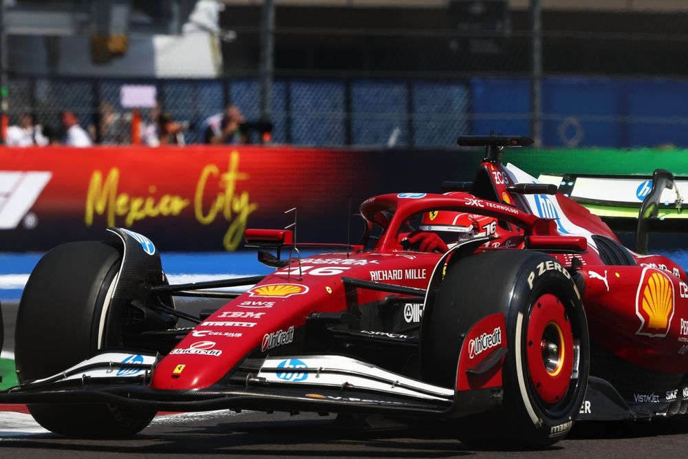 Leclerc snelste in Verstappen-loze eerste F1-training Mexico