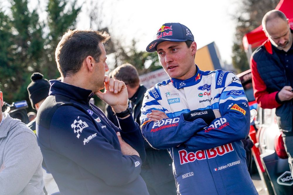 Rich Millener, Team principal M-Sport Ford Rally, Adrien Fourmaux, M-Sport Ford World Rally Team