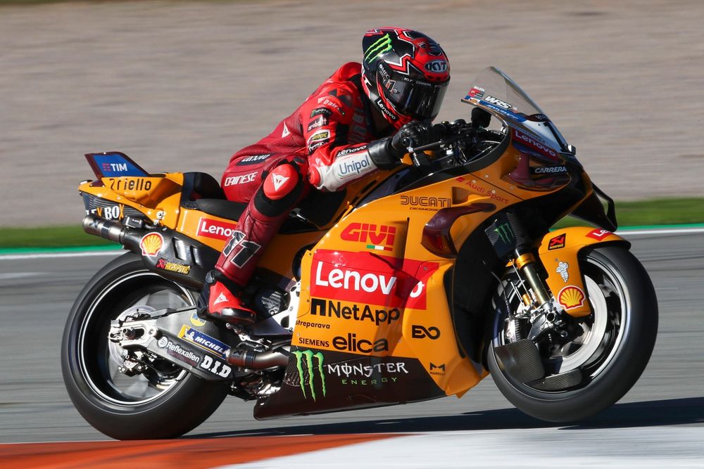 Nicolo Bulega will return to the Ducati MotoGP bike at Misano, this time with the 2027 prototype and Pirelli tires