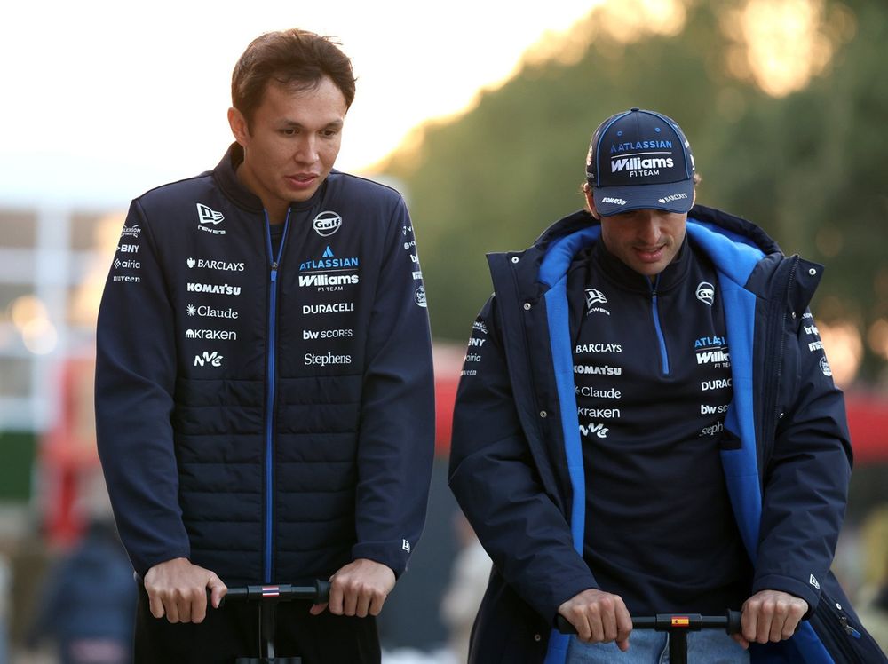 Alexander Albon, Williams, Carlos Sainz, Williams