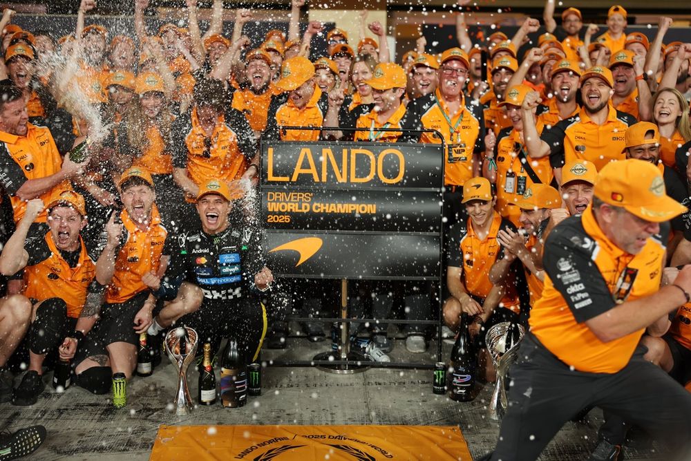 McLaren returned to the top in F1 in 2025 with a world title double
