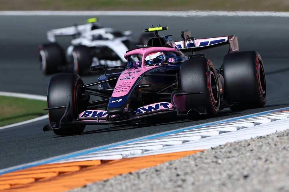 Colapinto se acerca a Gasly pese al “desastre” con el tráfico en Zandvoort