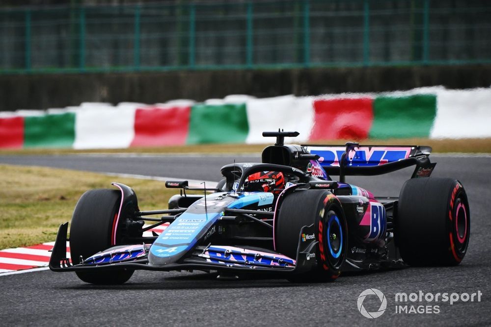 In 2024 paste Alpine haar livery flink aan om gewicht te besparen.