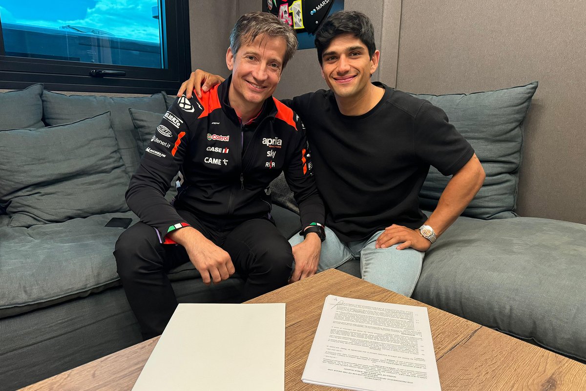 Jorge Martín, Massimo Rivola, Aprilia Racing