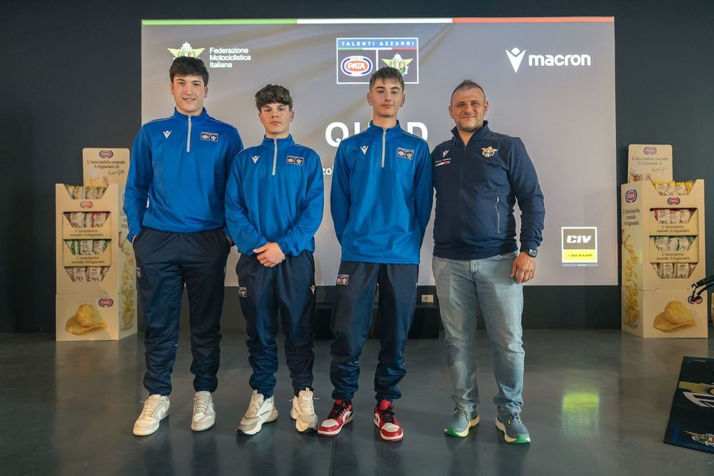 Presentati, presso il Macron Campus,
i Pata Talenti Azzurri FMI