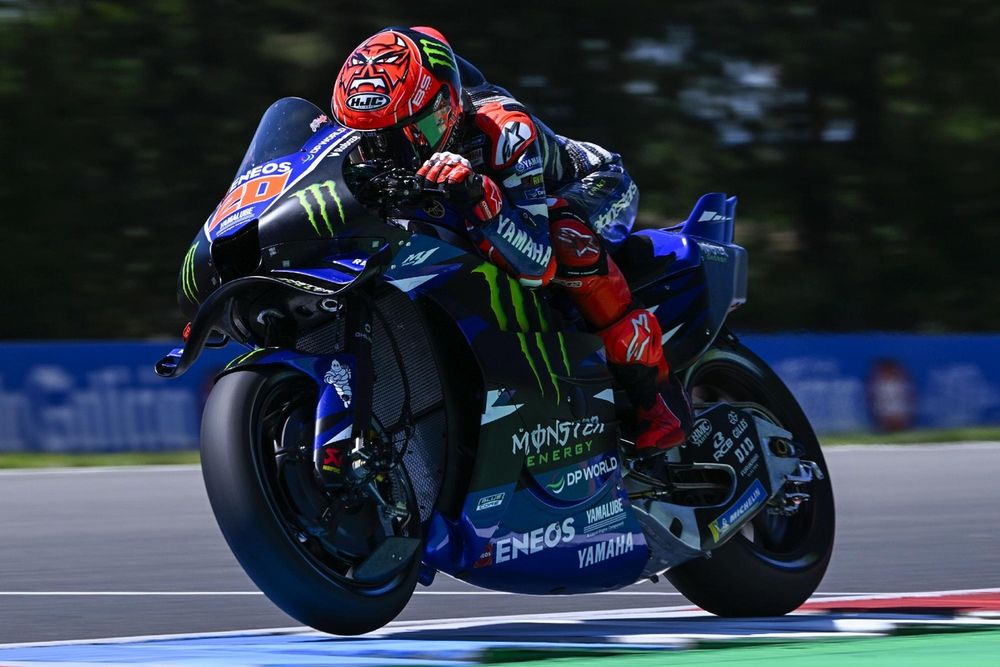 Fabio Quartararo n'aura pas d'évolution sur sa Yamaha à Assen.