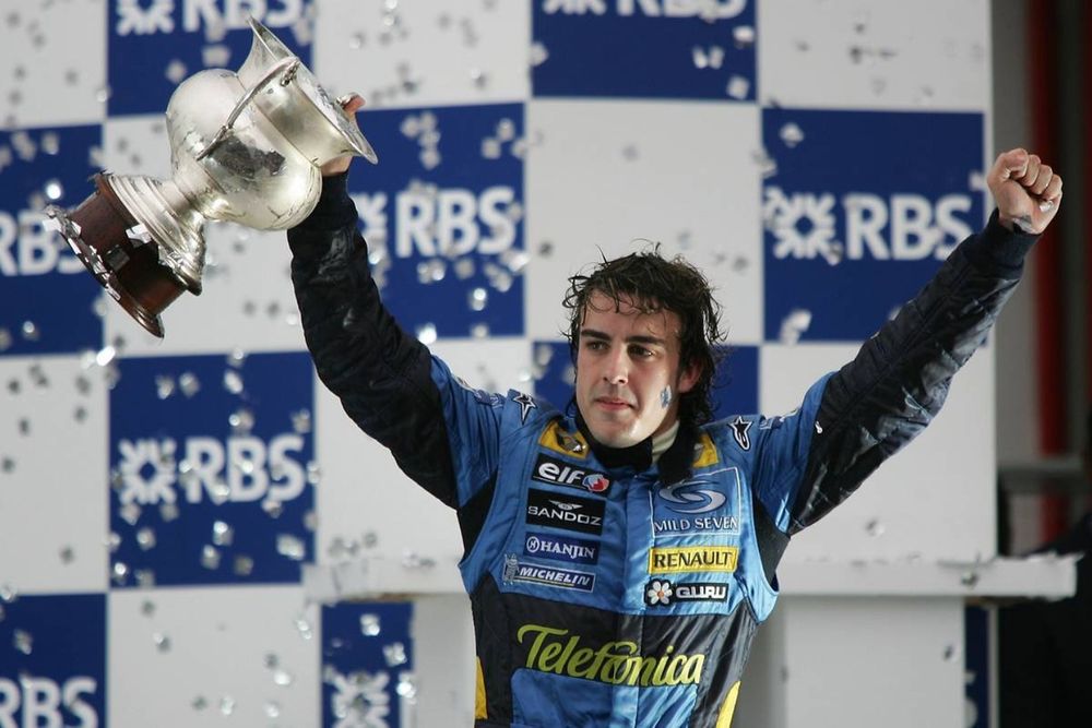 Fernando Alonso, Renault, Brasil 2005