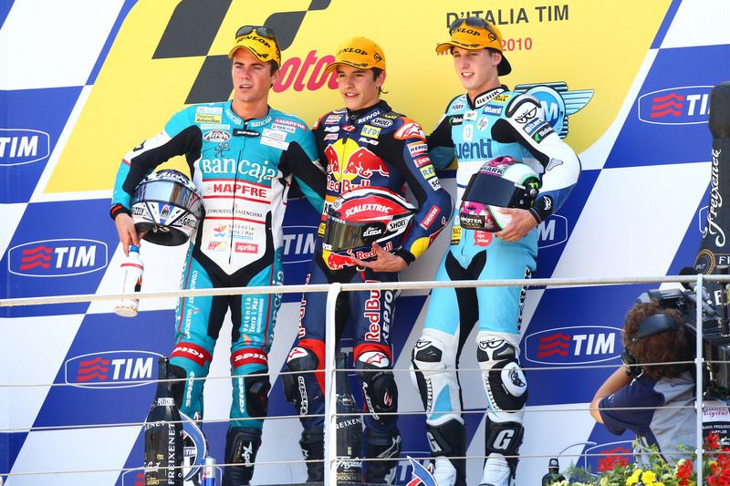 La primera victoria de Marc Márquez fue en Mugello 2010, en la clase de 125cc