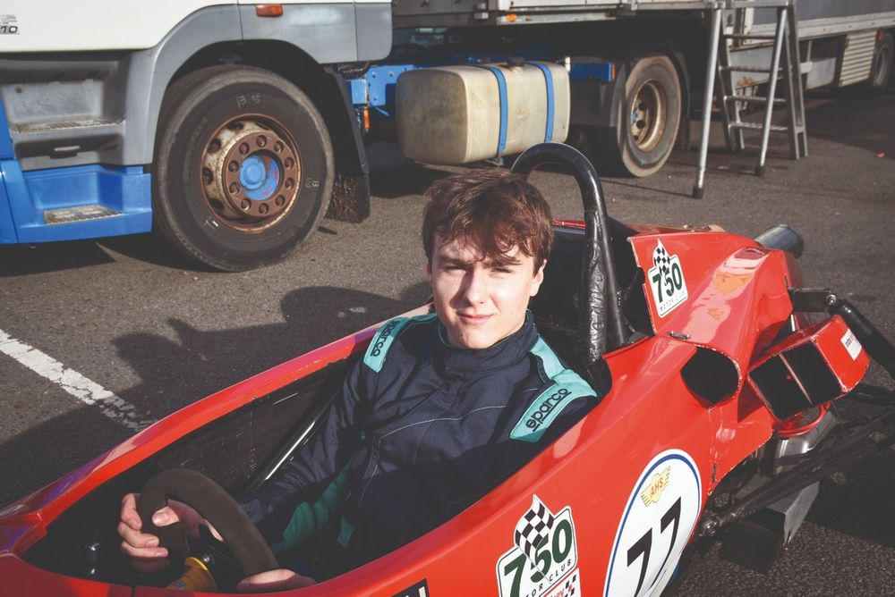 Hamera faced a few pre-race nerves as he got back behind the wheel after three years