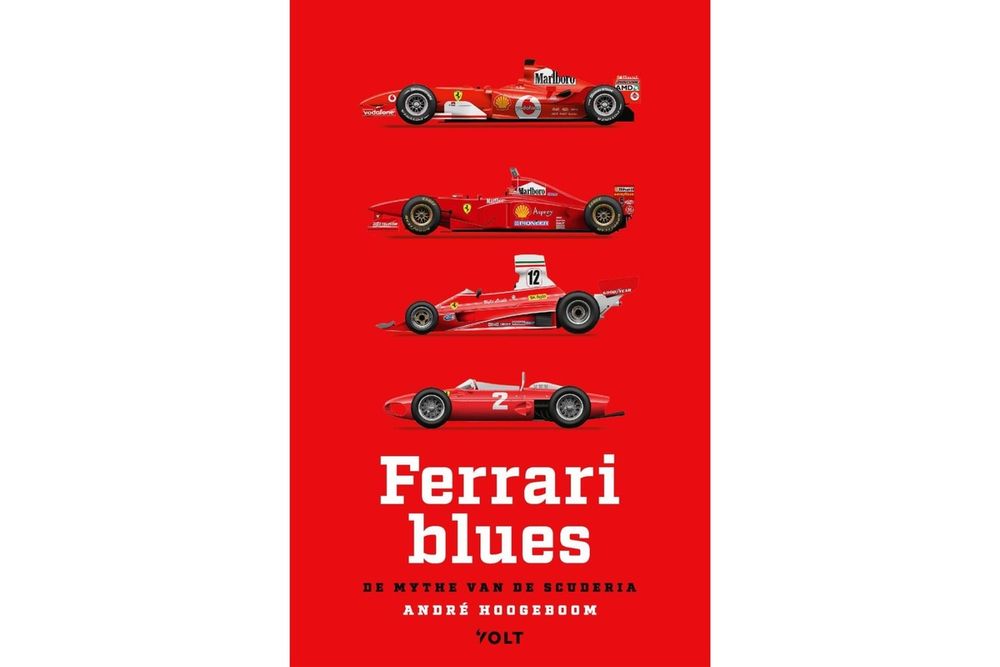 Win één van de vijf exemplaren van het boek Ferrari blues van André Hoogeboom.