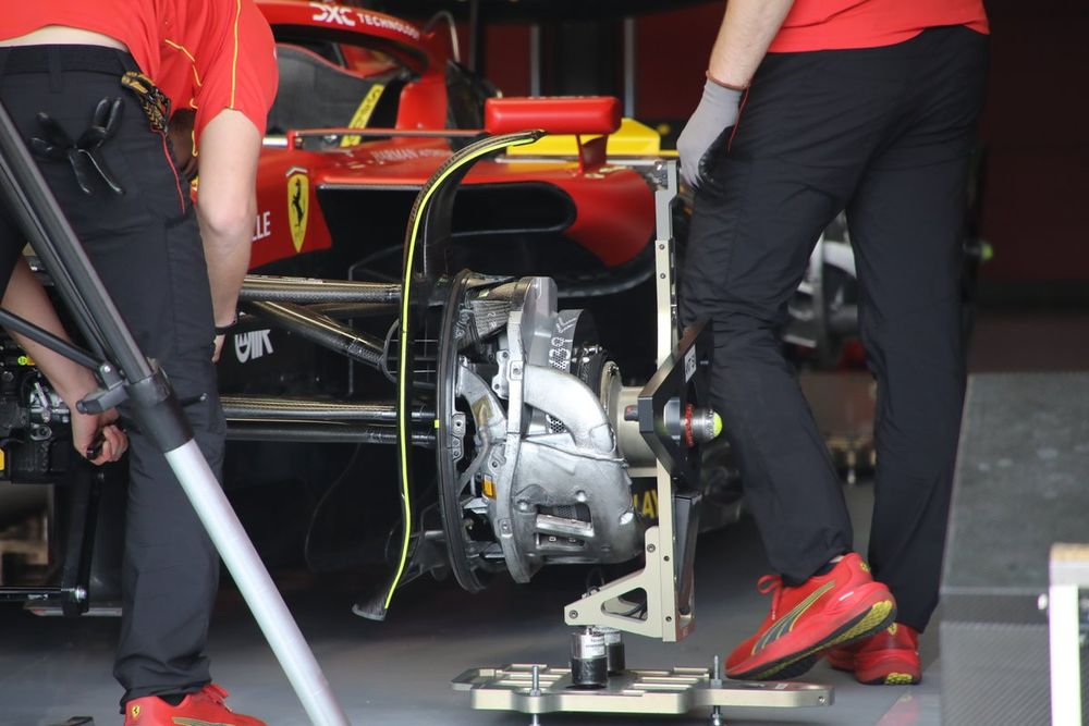 Dettaglio tecnico Ferrari SF-24