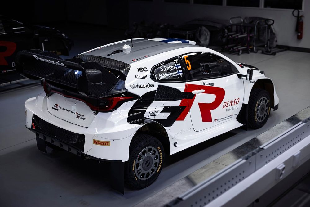 Toyota Racing liveries for Rally Finland 