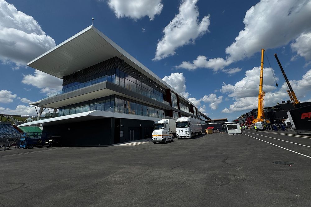 Paddock Hungaroring 