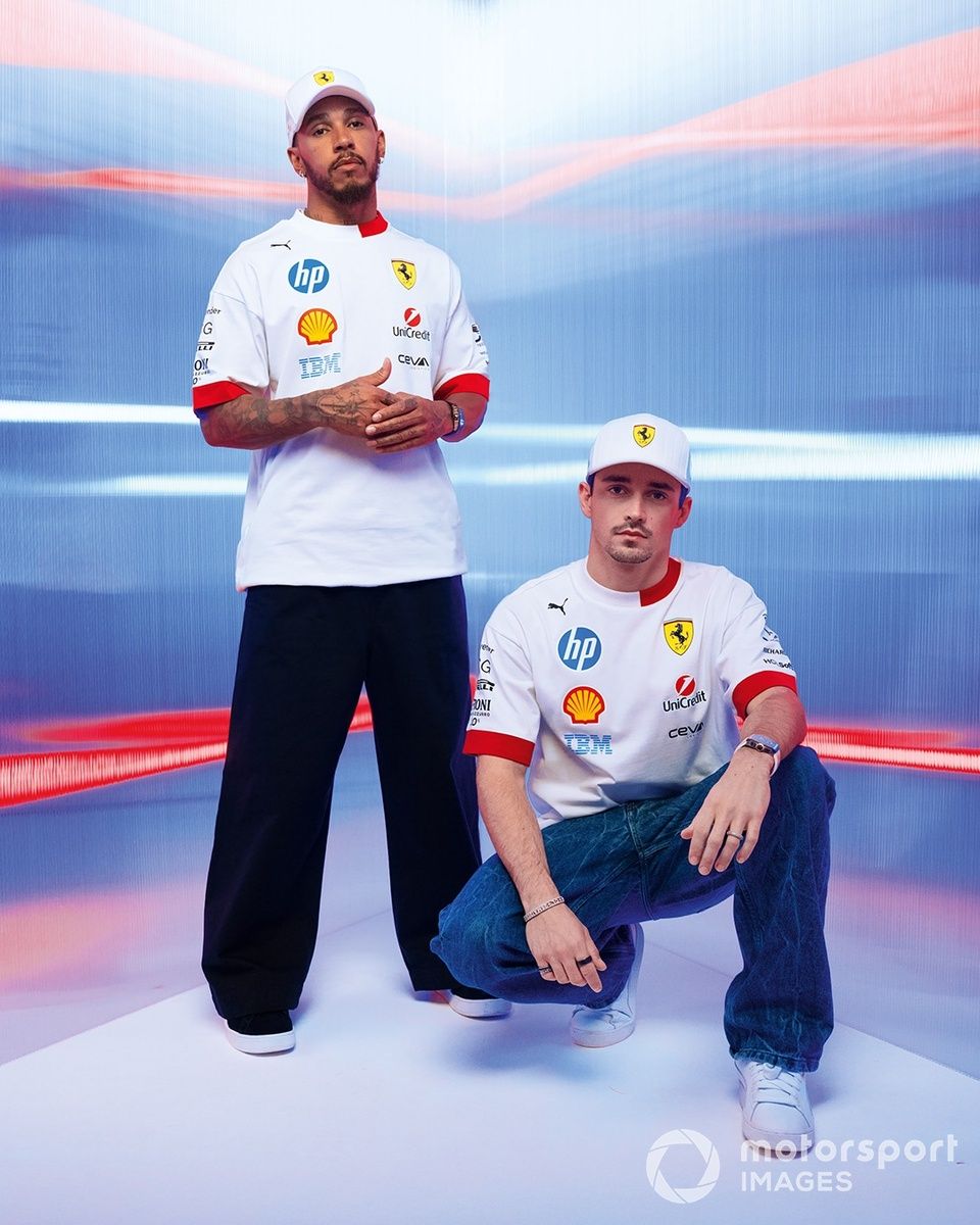 Il vestiario dedicato al GP di Miami della Scuderia Ferrari