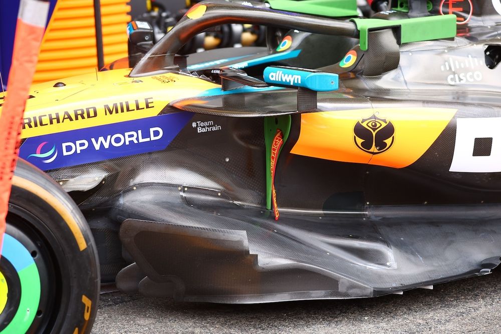 Dettaglio del nuovo fondo McLaren