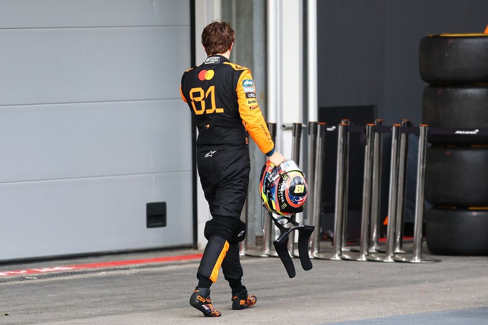 Piastri made a rare mistake in the final stages of Q3