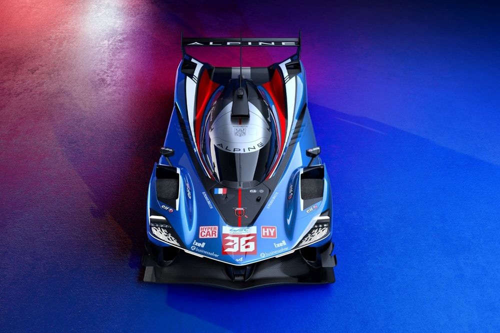 La livrée Alpine pour la saison 2025 du FIA WEC