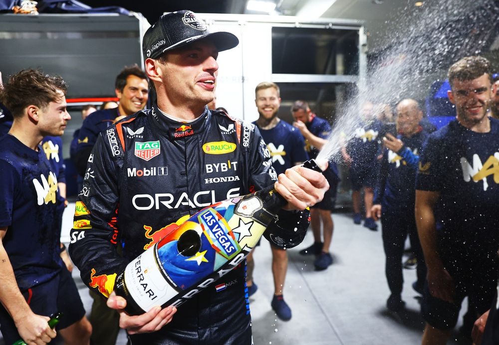 World champion Max Verstappen, Red Bull Racing