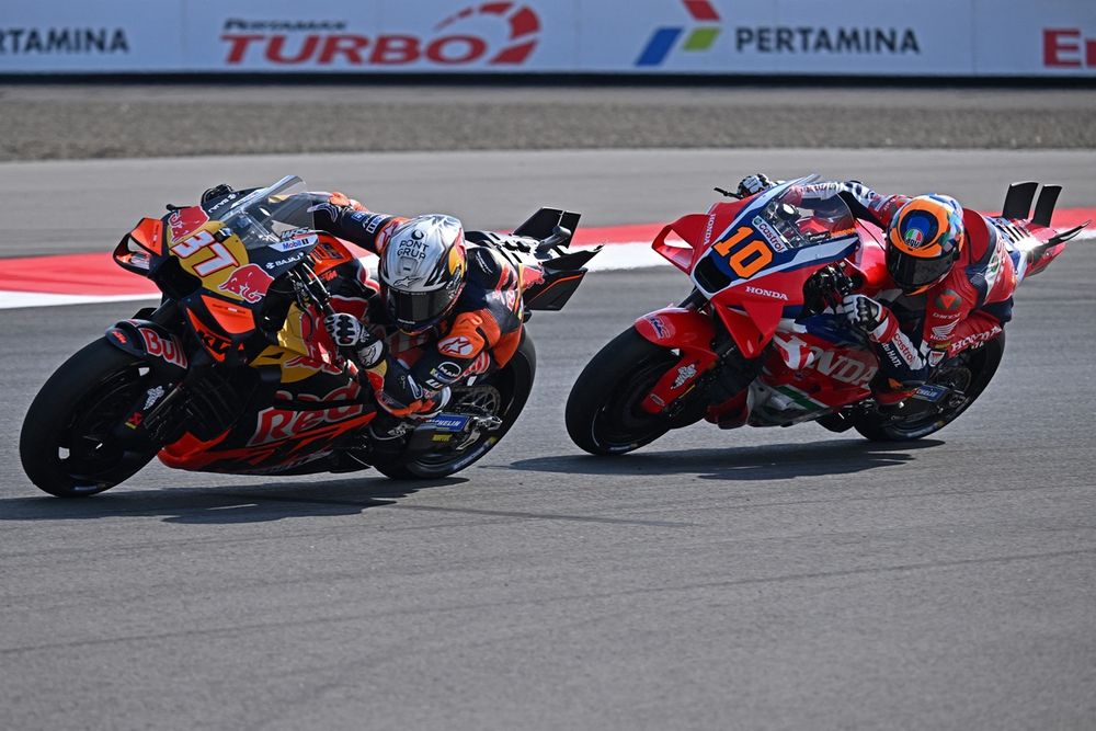 Luca Marini, Honda HRC, Pedro Acosta, Red Bull KTM Factory Racing