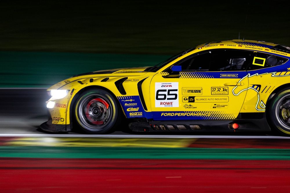 #65 HRT Ford Performance Ford Mustang GT3: Finn Wiebelhaus, Romain Andriolo, David Schumacher, Salman Owega