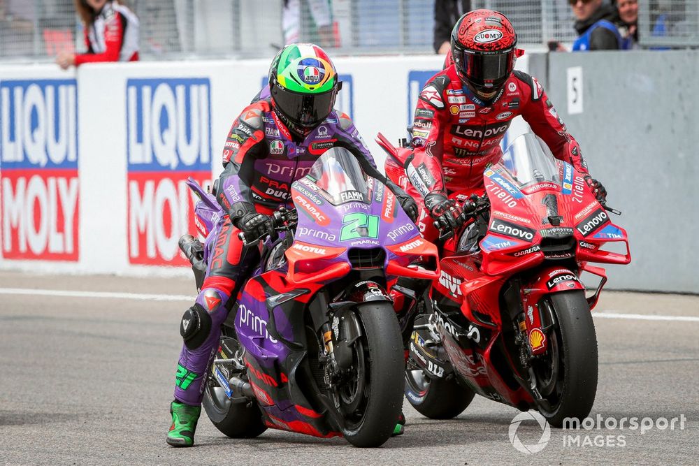 Franco Morbidelli et Pecco Bagnaia, deux des membres de la VR46 Riders Academy.
