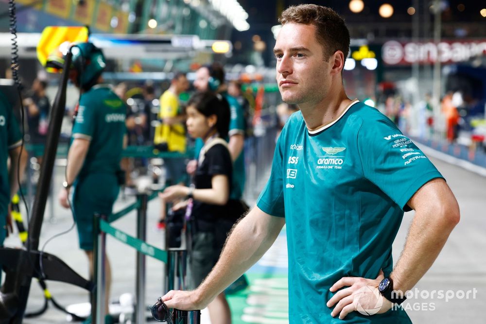 Stoffel Vandoorne, piloto de reserva y de pruebas, Aston Martin F1 Team
