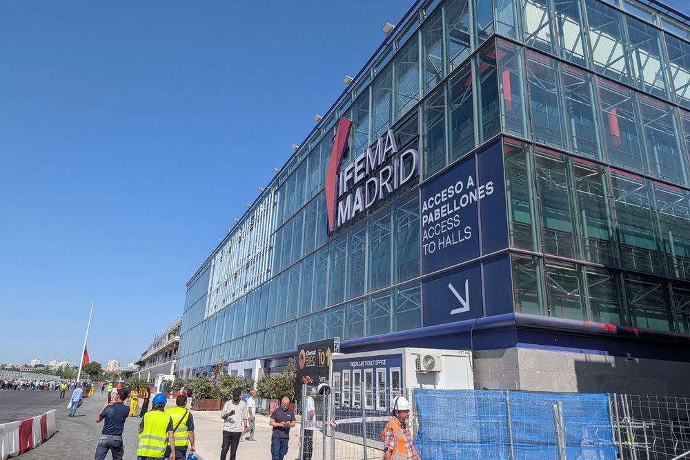 Madring utiliza a área de 200.000 m2 da IFEMA e seus 13 pavilhões.