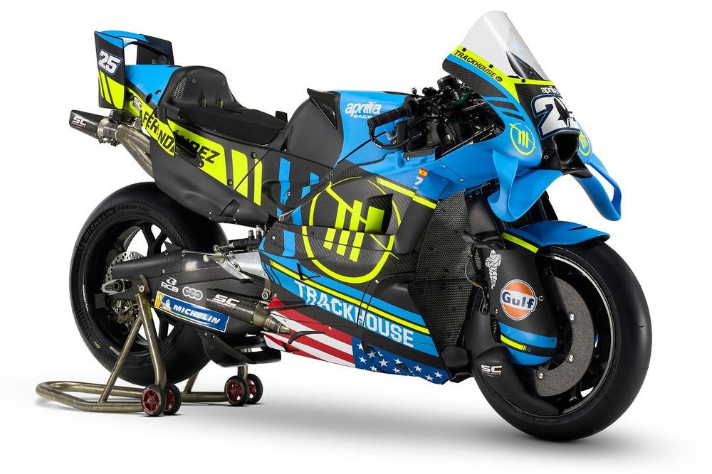 Bike of Raul Fernandez, Trackhouse Racing