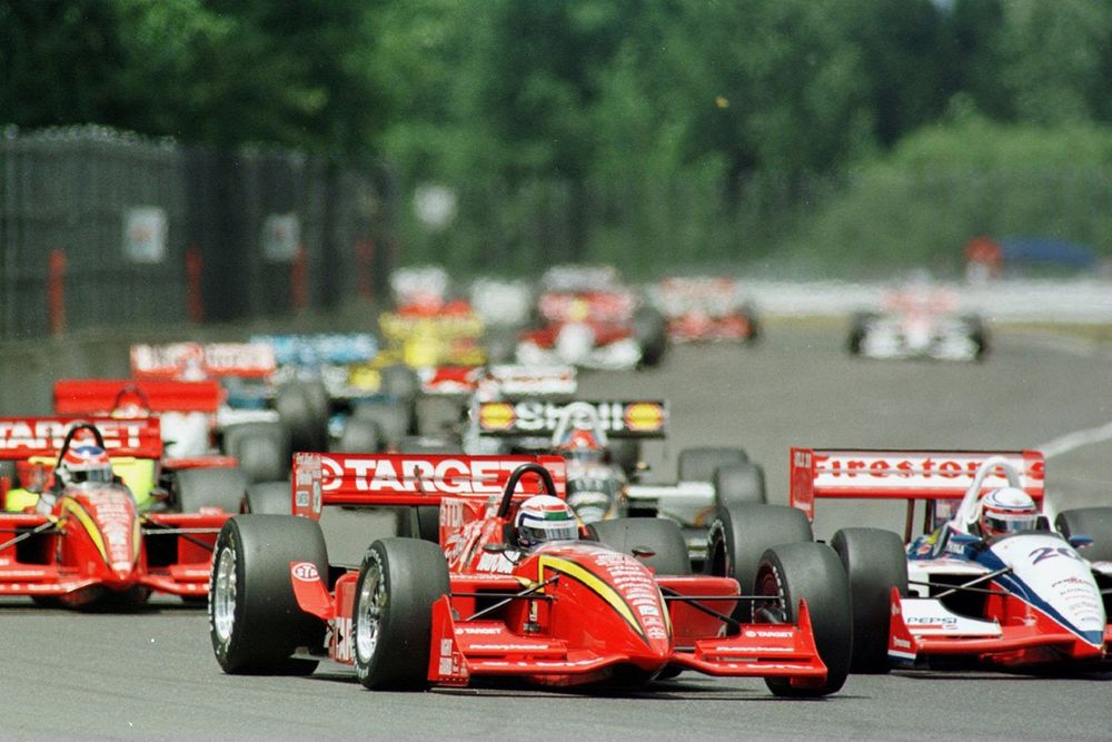 A breakthrough CART victory in his rookie season was a statement after a bruising first stint in F1