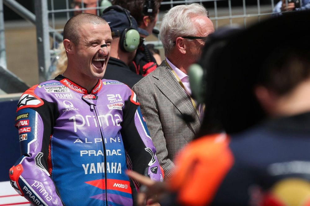Ondanks de problemen van Yamaha is Jack Miller het lachen nog niet helemaal vergaan.
