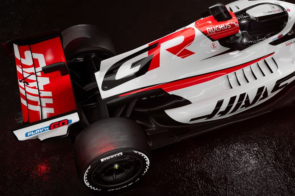 Toyota's Gazoo Racing brand takes prominent livery space as part of Haas' technical tie-up with the Japanese auto giant