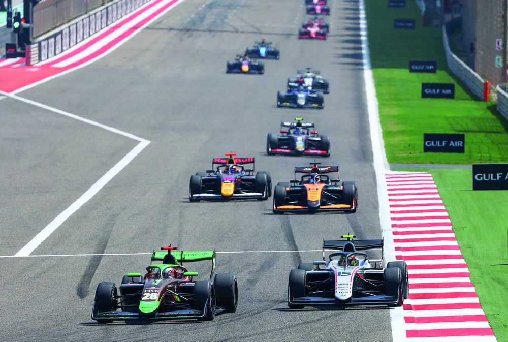 The British star scored a podium during his debut FIA F3 weekend