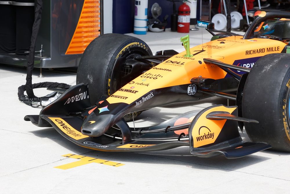 McLaren technical detail
