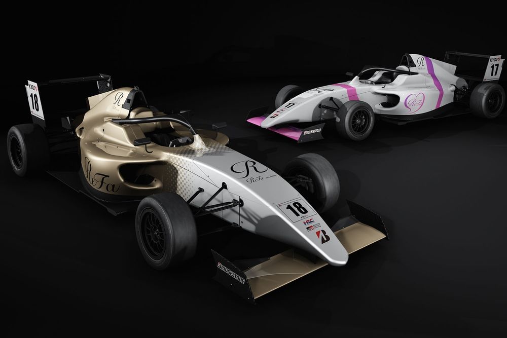 Team ReFa with AIWIN マシンカラーリング