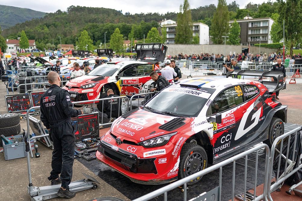 Traditional service park 
is set to be reshaped into a more fan- and sponsor-friendly ‘WRC Arena’