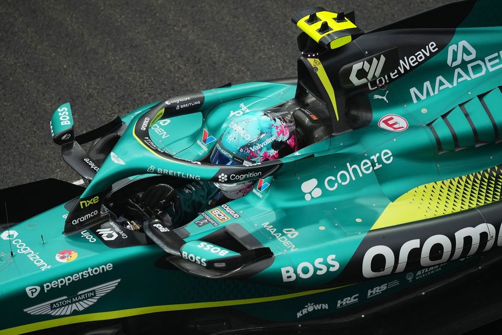 Alonso pidió a Aston Martin cambiar el motor Honda en Singapur; ¿dará tiempo?