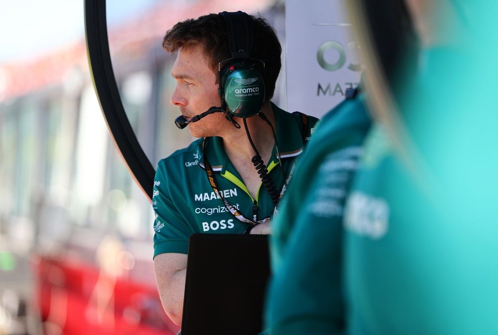 Andrew Vizard, race-engineer van Fernando Alonso.