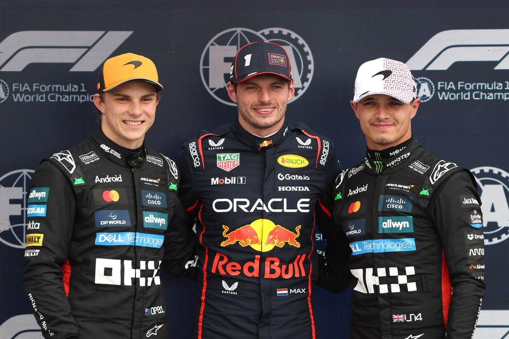 Max Verstappen, Red Bull Racing, Oscar Piastri, McLaren, Lando Norris, McLaren