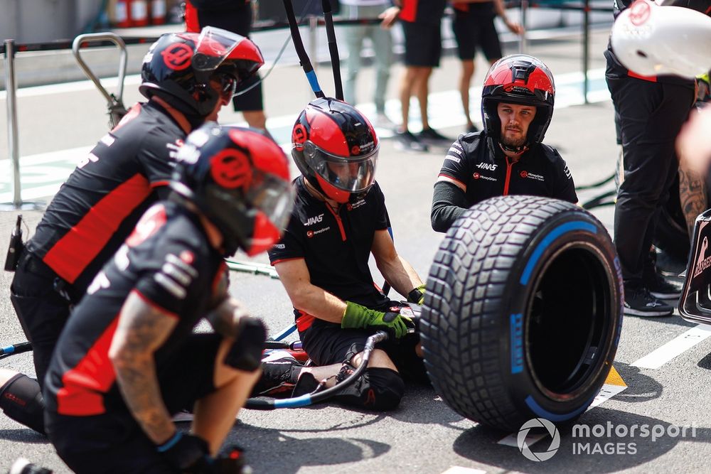 Mechanics get plenty of opportunities to ensure they're sharp for pitstops