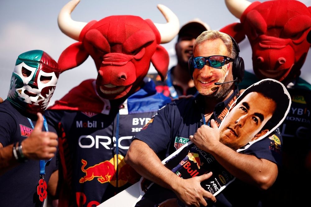 Fans en el GP de México