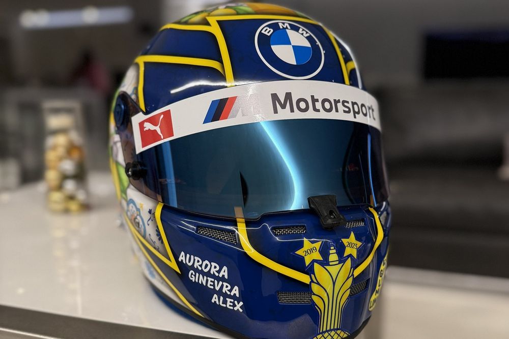 Il casco di Raffaele Marciello per Macau