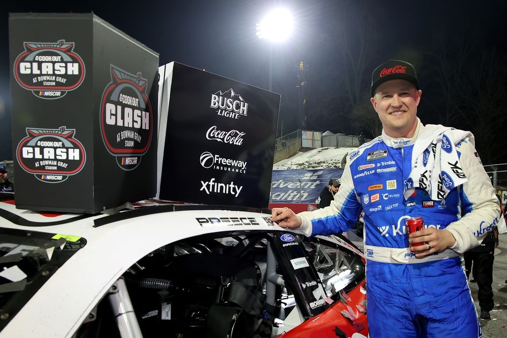 Clash winner Ryan Preece, RFK Racing Ford