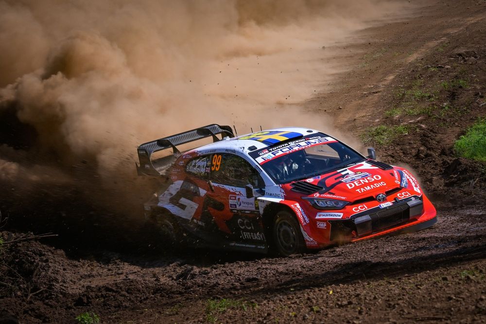 Punctures and engine issues derailed Solberg's charge