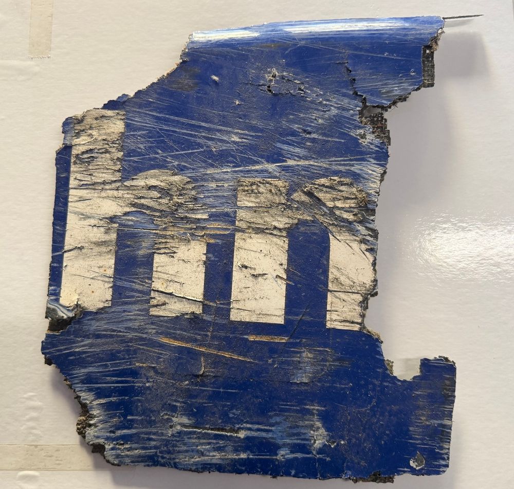 Il frammento di pancia della Williams di Ayrton