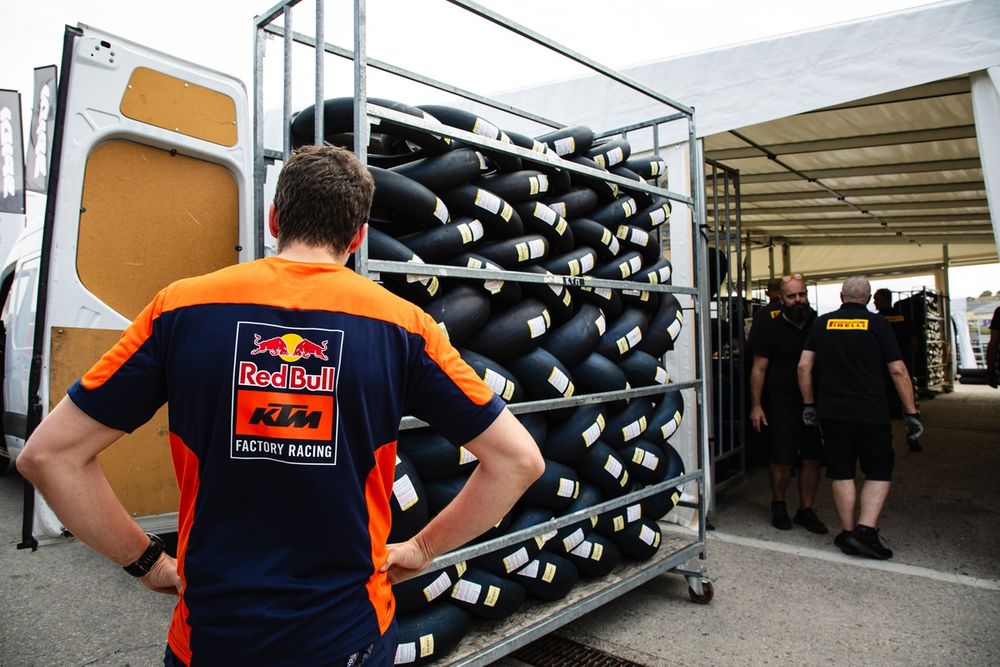 Neumáticos de Pirelli de MotoGP