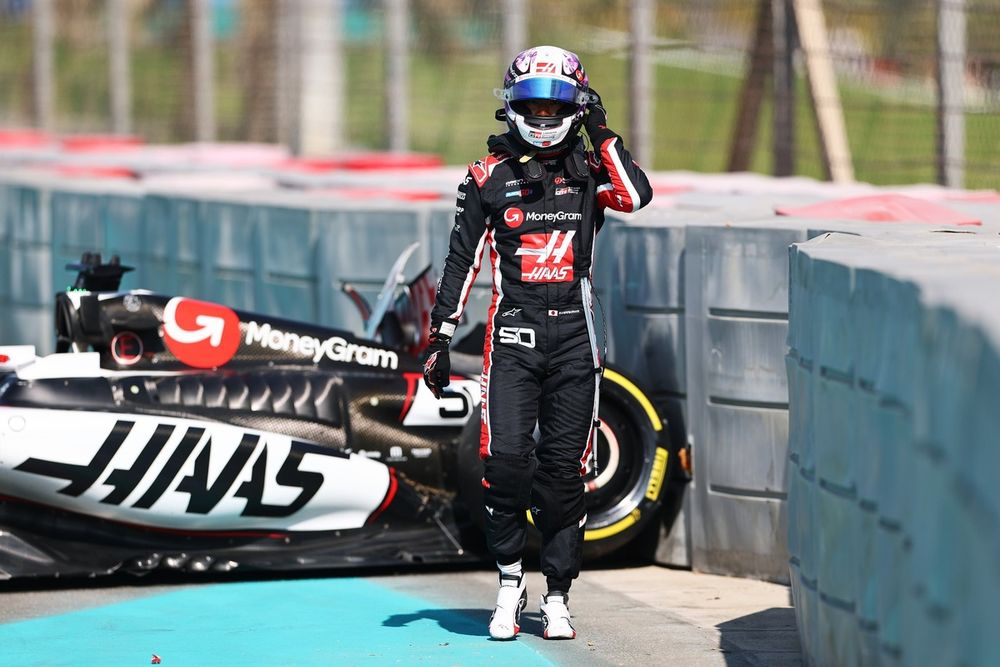 Accidente de Ryo Hirakawa, Haas F1 Team