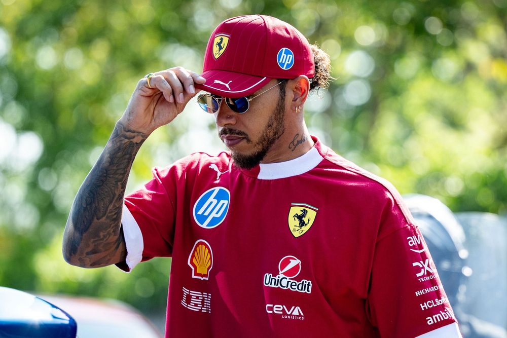 Hamilton appears to be going through similar struggles to Norris as he adapts to life at Ferrari