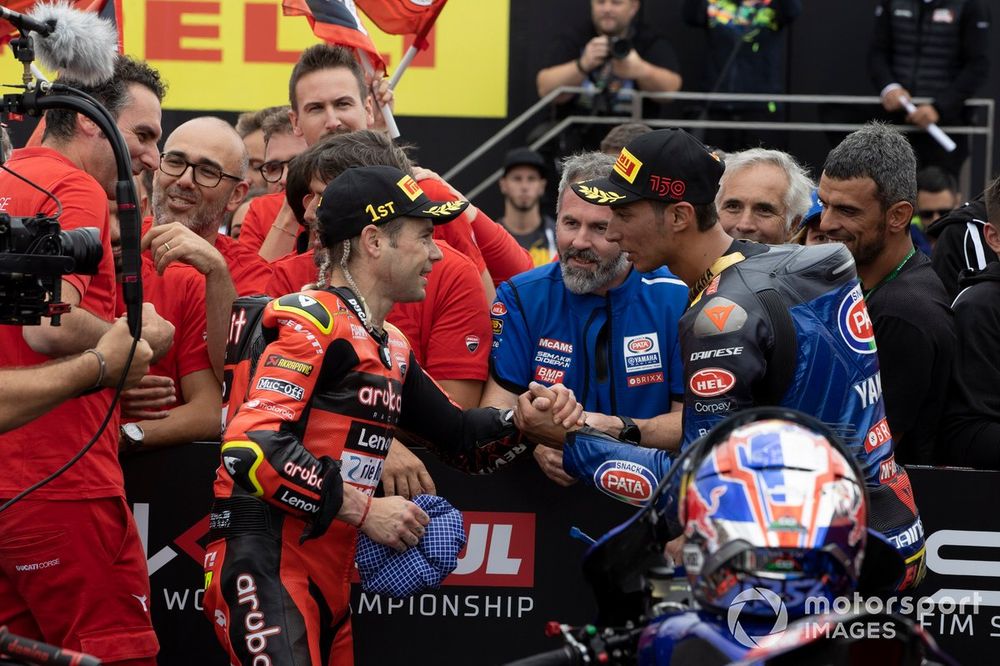 Álvaro Bautista, Aruba.it Racing Ducati, Toprak Razgatlioglu, Pata Yamaha WorldSBK