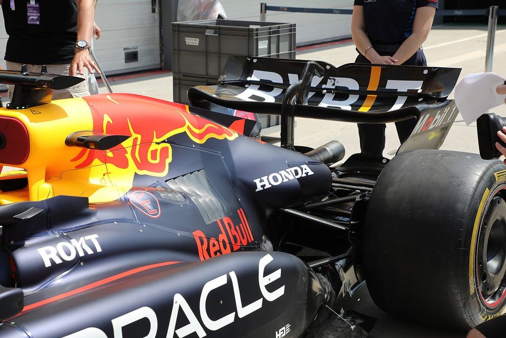 Technisch detail Red Bull Racing RB20