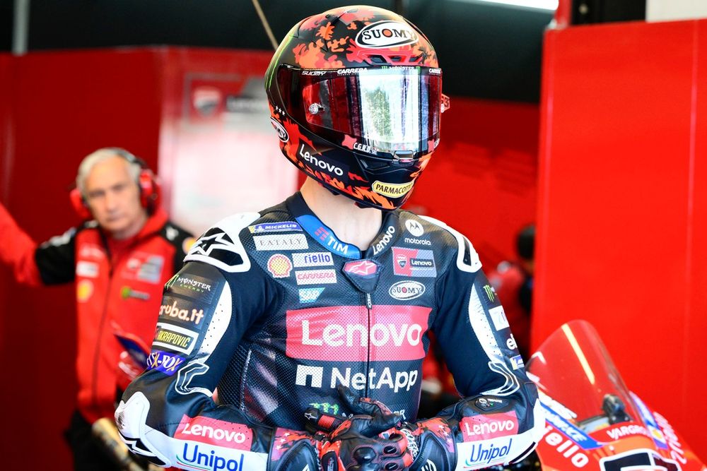 Франческо Баньяйя снова «счастлив» после тестирования нового мотоцикла Ducati MotoGP в Валенсии